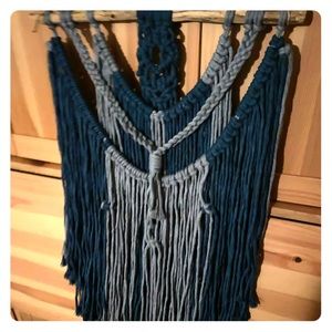 Handmade Macrame wall hanging, great boho decor
